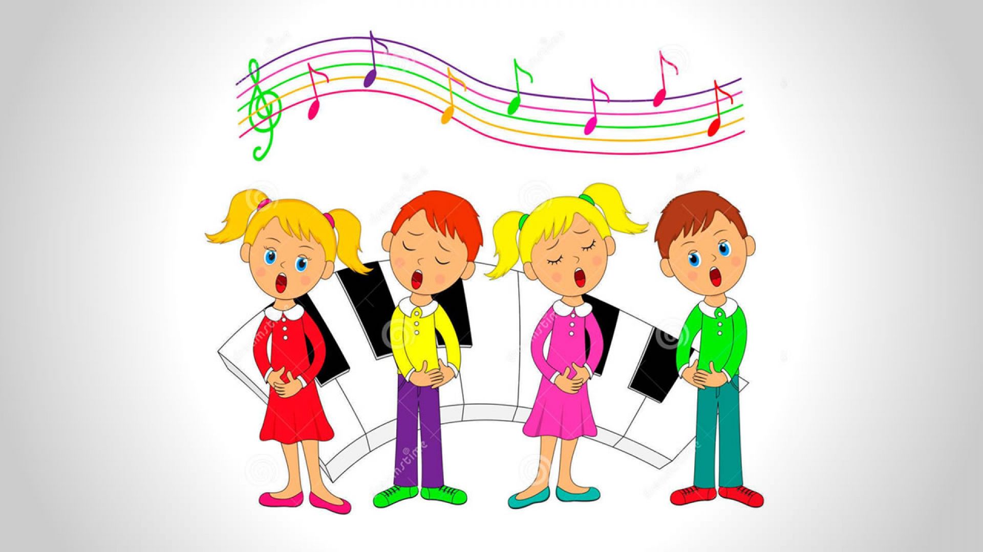 Вокально хоровая. Музыкальные картинки для детей. Изображение поющих детей. Музыкальные дети. Музыкальное занятие в детском саду.