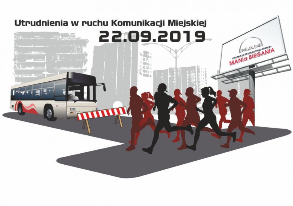 Utrudnienia ruchu w Komunikacji Miejskiej 22.09.2019