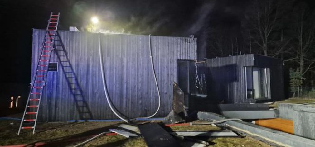 Znaczne straty po pożarze domu w Starachowicach